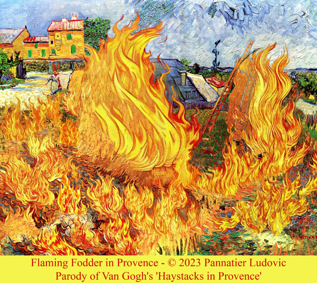 Flaming Fodder in Provence