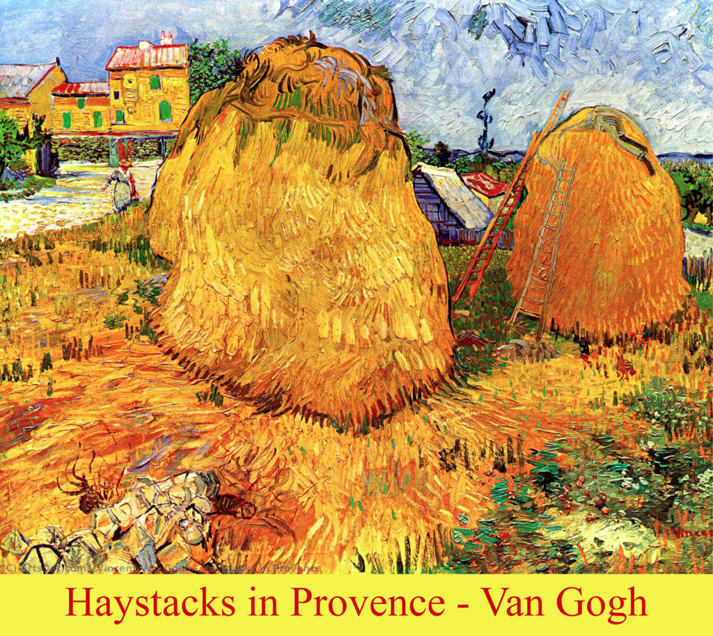 Van Gogh, Haystacks in Provence