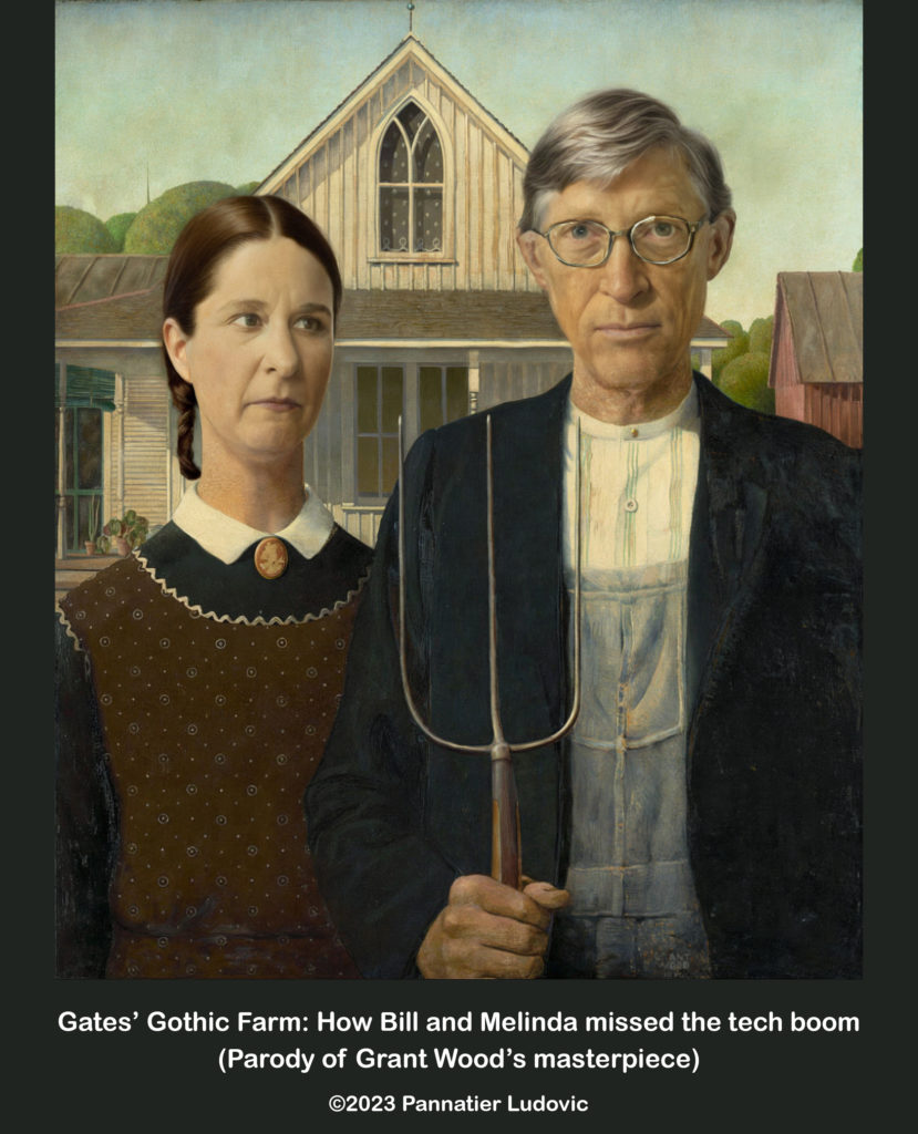 Gates’ Gothic Farm, How Bill and Melinda missed the tech boom vignette - VF